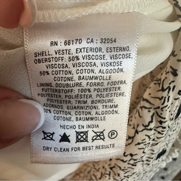 Anthropologie Leif notes floral boho dress Size: 0 New With Tags - Picture 5 of 8